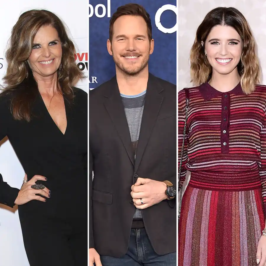 Maria Shriver Chris Pratt Katherine Schwarzenegger Stars Who Played Matchmaker for Their Friends