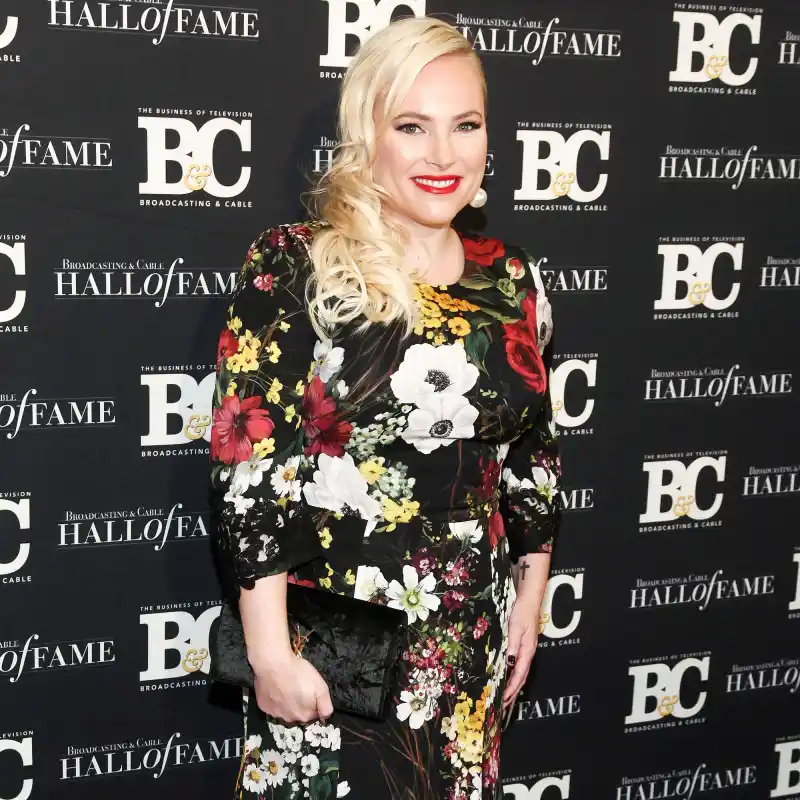 Meghan McCain Detailing Motherhood More Intimate New Memoir Promo Floral Dress Blonde Hair