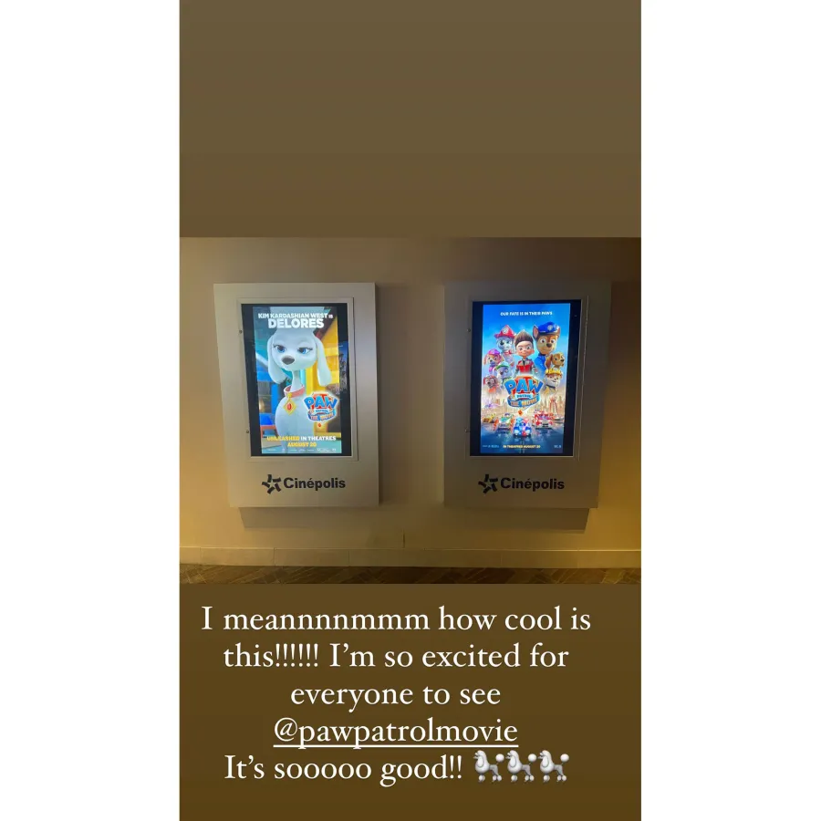 Movie Makeover! Inside Kim Kardashian’s ‘Paw Patrol’ Screening With Kids