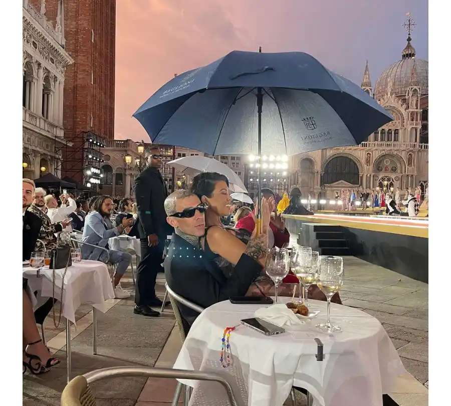 Movie Moment Inside Kourtney Kardashian and Travis Barker PDA-Filled Trip to Italy