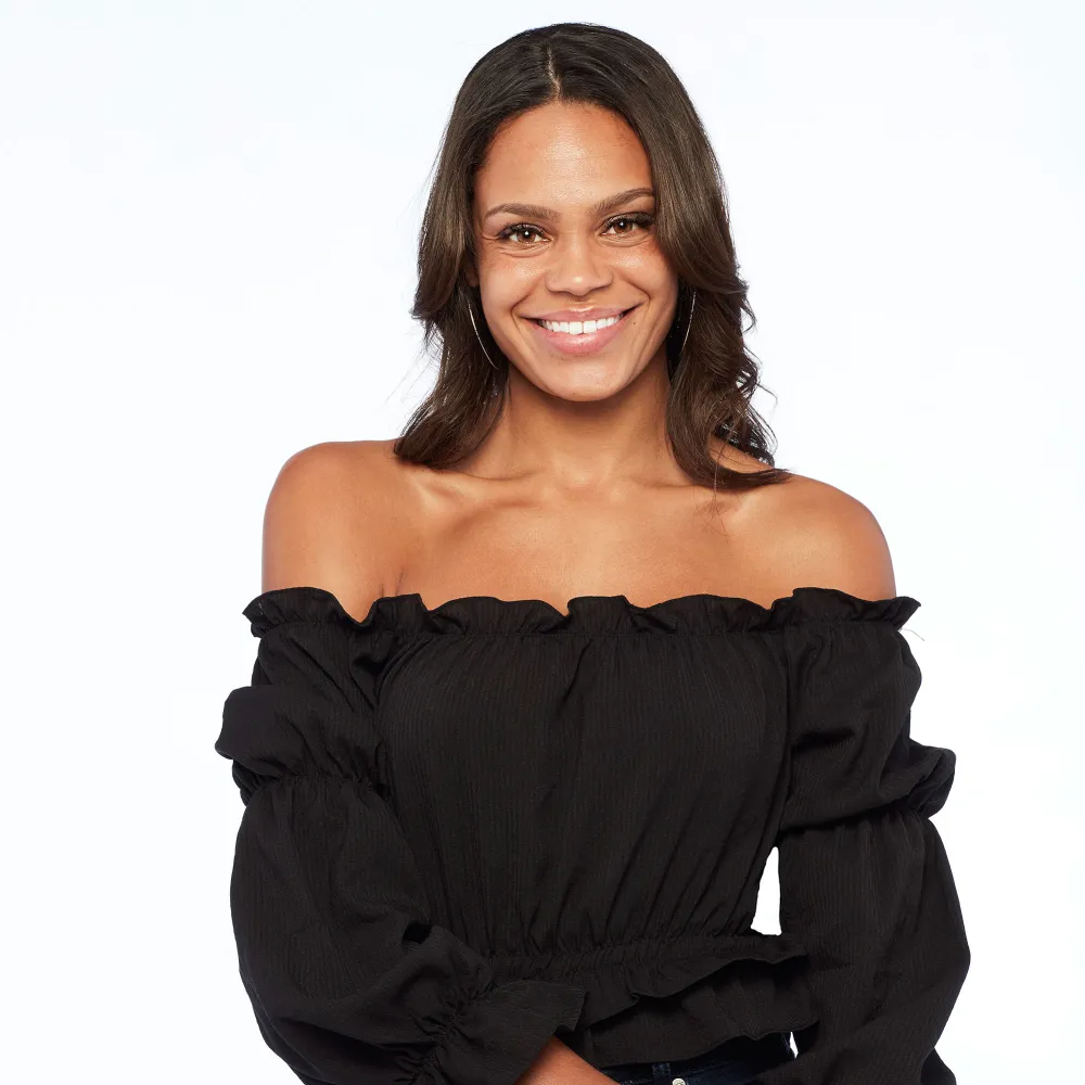 New Bachelorette Teaser Reveals What Michelle Young Wants Man Black Shirt