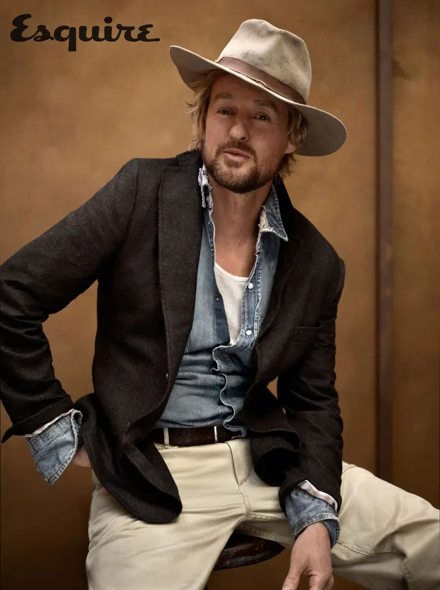 Owen Wilson Gives Rare Update on Coparenting and Life With Sons Esquire September 2021 3