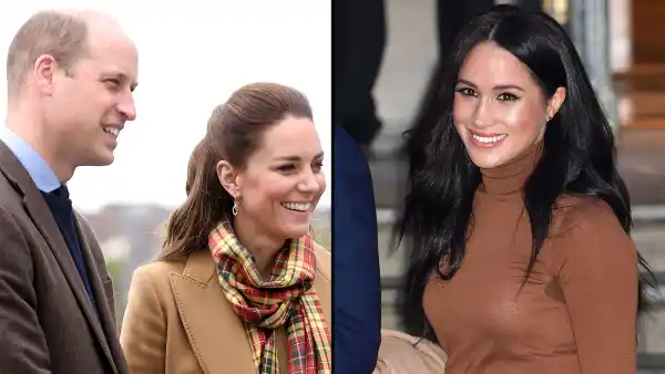 Prince William Duchess Kate Middleton Wish Meghan Markle Happy Birthday