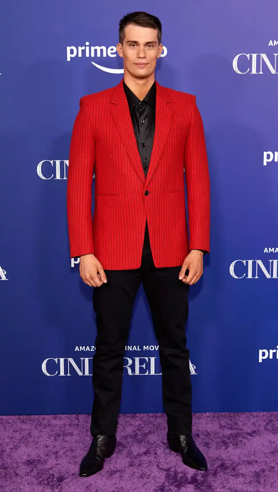 See What Stars Wore Cinderella Red Carpet Nicholas Galitzine