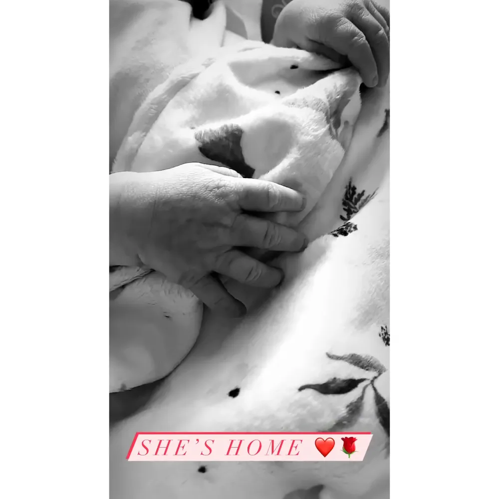 Teen Mom OG&rsquo;s Tyler Baltierra and Catelynn Lowell's 4th Daughter Leaves Hospital; Parents Share First Look