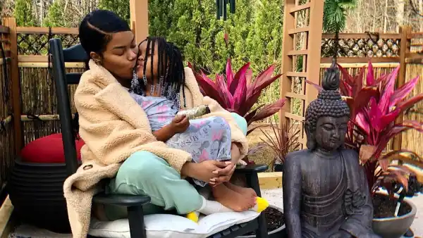 Teyana Taylor Worried About Not Being Able to Pick Up Kids After Breast Lump Surgery