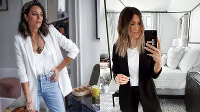 The Drop Women's Blake Long Blazer