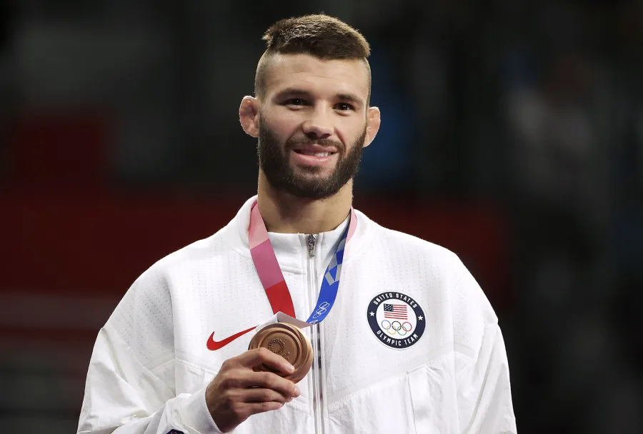 Thomas Gilman Wrestling Tokyo Olympics Medal Count