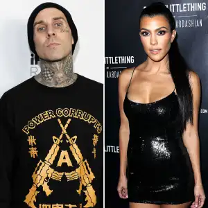 Travis Barker Gushes Over Kourtney Kardashian After 1st Flight in 13 Years