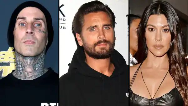 Travis Barker Seemingly Reacts to Scott Disick's Shade About Him and Kourtney