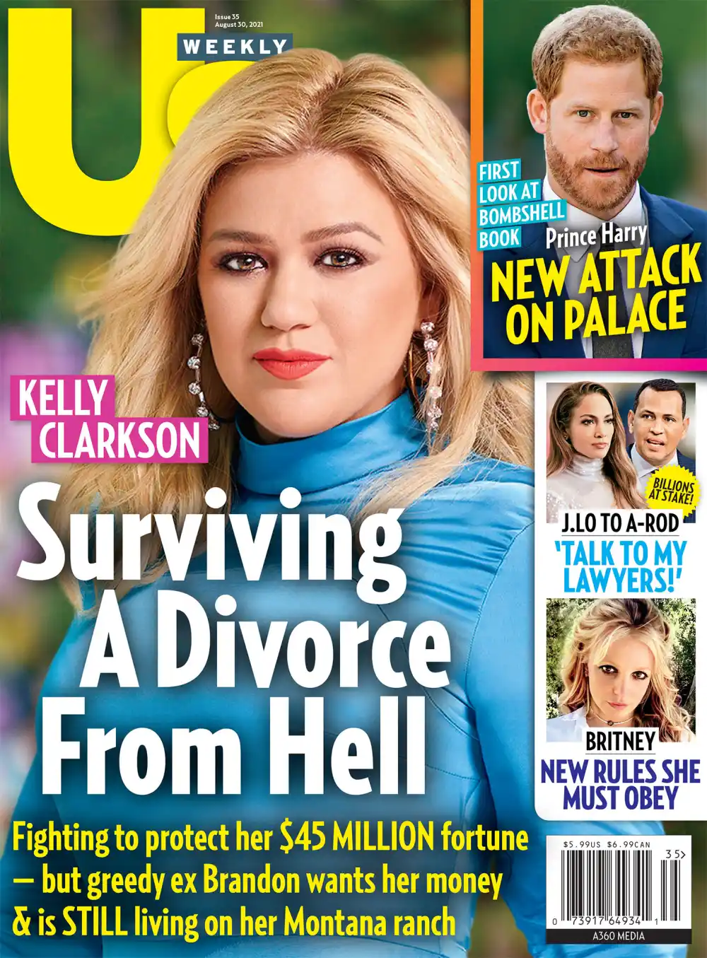 Luxury Handbag Shopping Issue 3521 Cover Kelly Clarkson