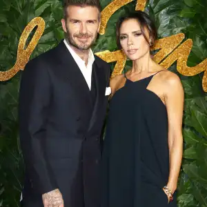 Victoria Beckham Enlists Husband David Do Her Photo Shoot Glam