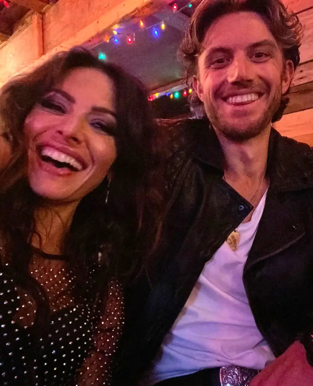 Watch Sarah Shahi Awkwardly Get Asked If Real-Life BF Adam Demos Wore a Prosthetic in &lsquo;Sex/Life&rsquo;