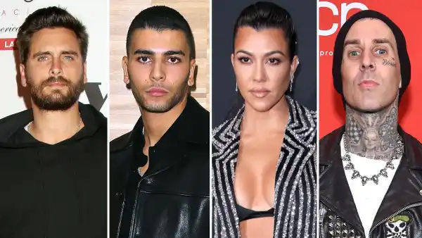 Younes Bendjima Claims Scott Disick Messaged Him About Kourtney Kardashian and Travis Barker PDA
