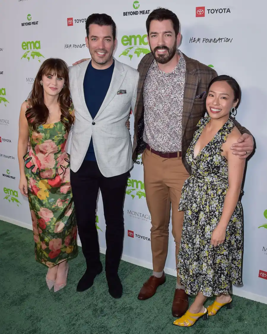 Zooey Deschanel Jonathan Scott Drew Scott Don't Look Alike