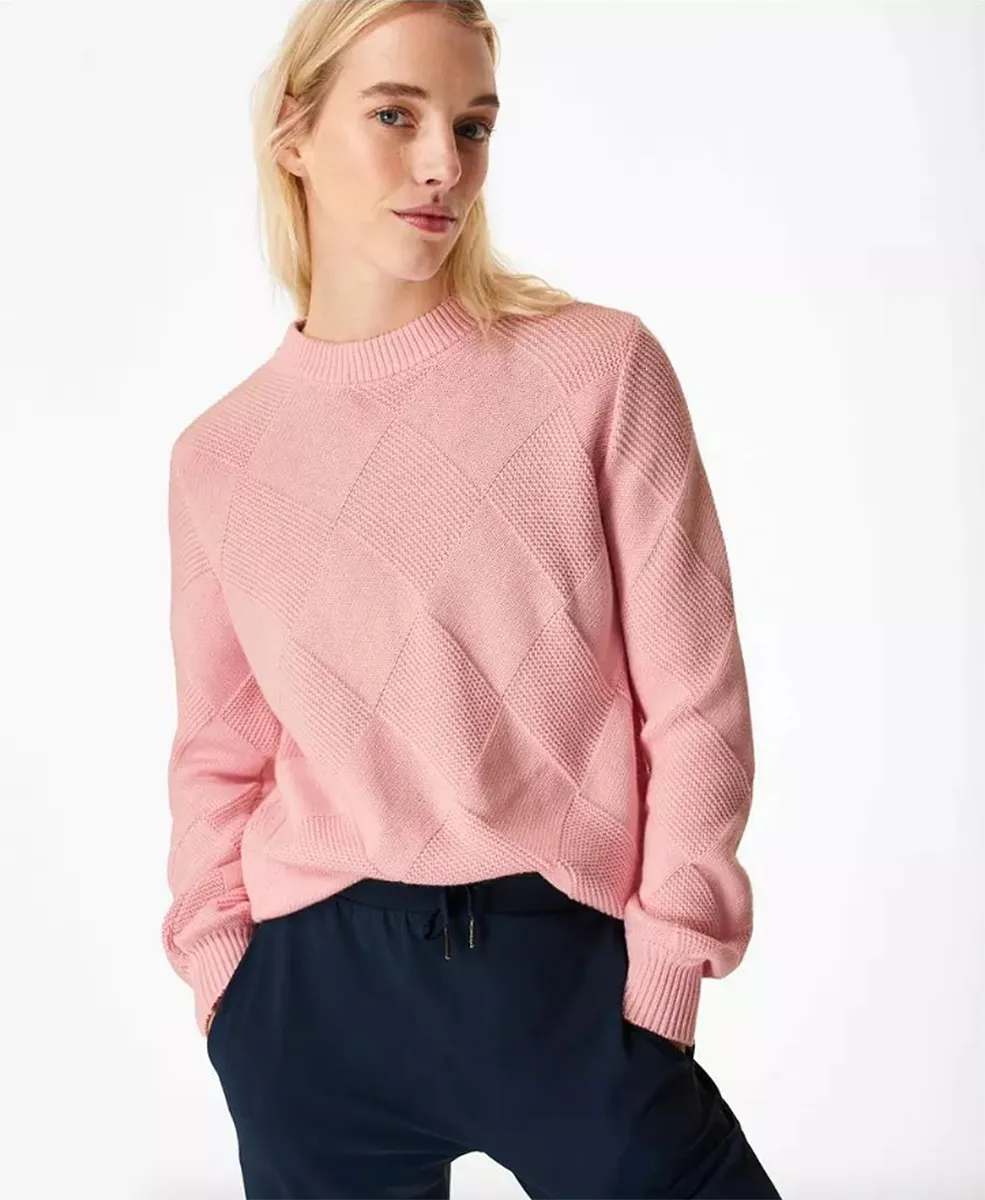 knit-pieces-diamond-stitch-sweater