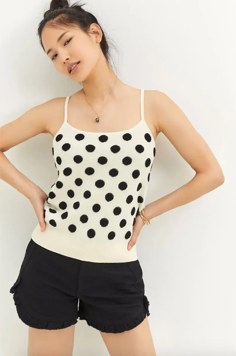 knit-pieces-polka-dot-cami