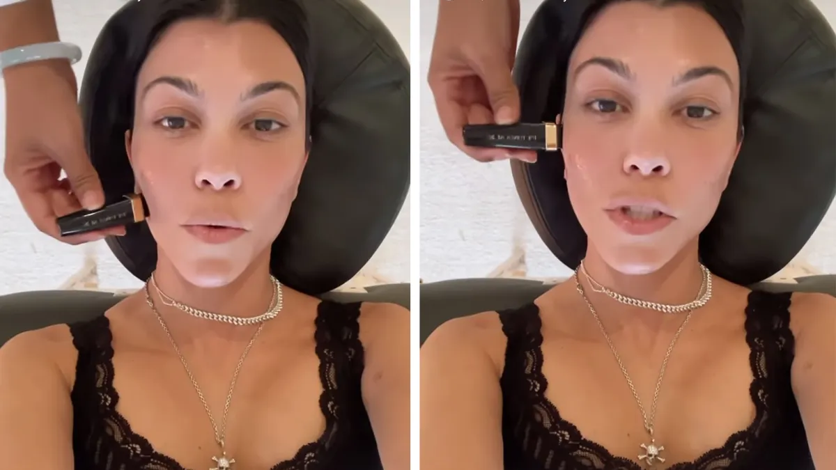 kourtney-kardashian-black-lace-trim-tank