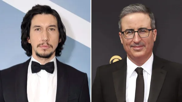 Adam Driver Bizarre 2021 Emmy Dedication John Oliver