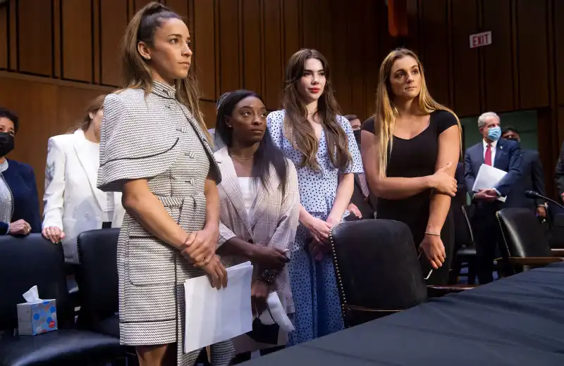 Aly Raisman, Simone Biles and More Team USA Gymnasts Testify, Slam FBI's 'Inaction'