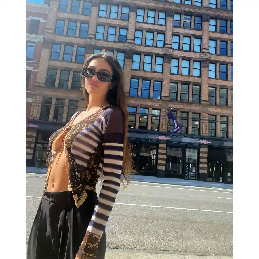 Amelia Gray Hamlin’s Barely-There Top Is a Major Fashion Statement