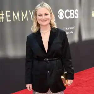 Amy Poehler 2021 Emmys Glam Was All About Natural Beauty