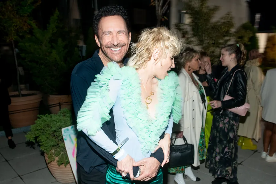 Anne Heche and Peter Roth Thomas attend NYFW party on September 9.