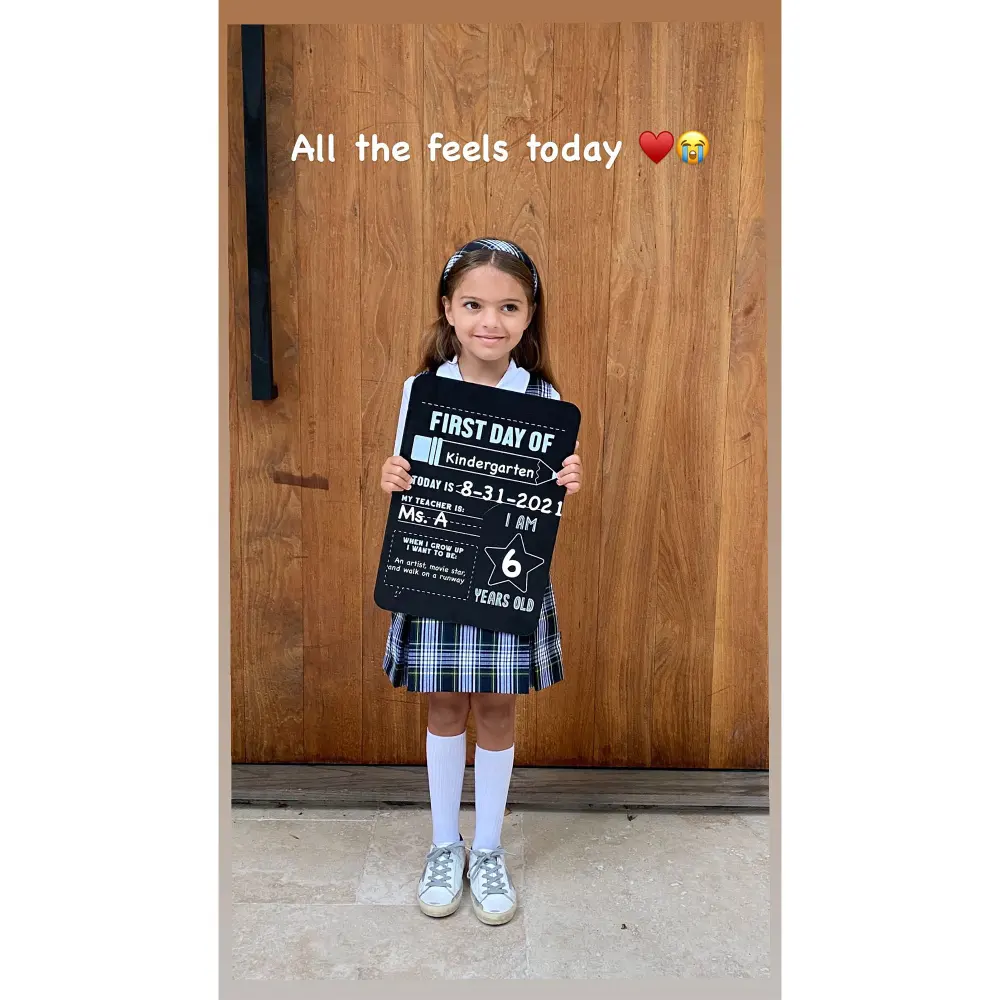 Ashlee Simpson Daughter Jagger Starts Kindergarten 3