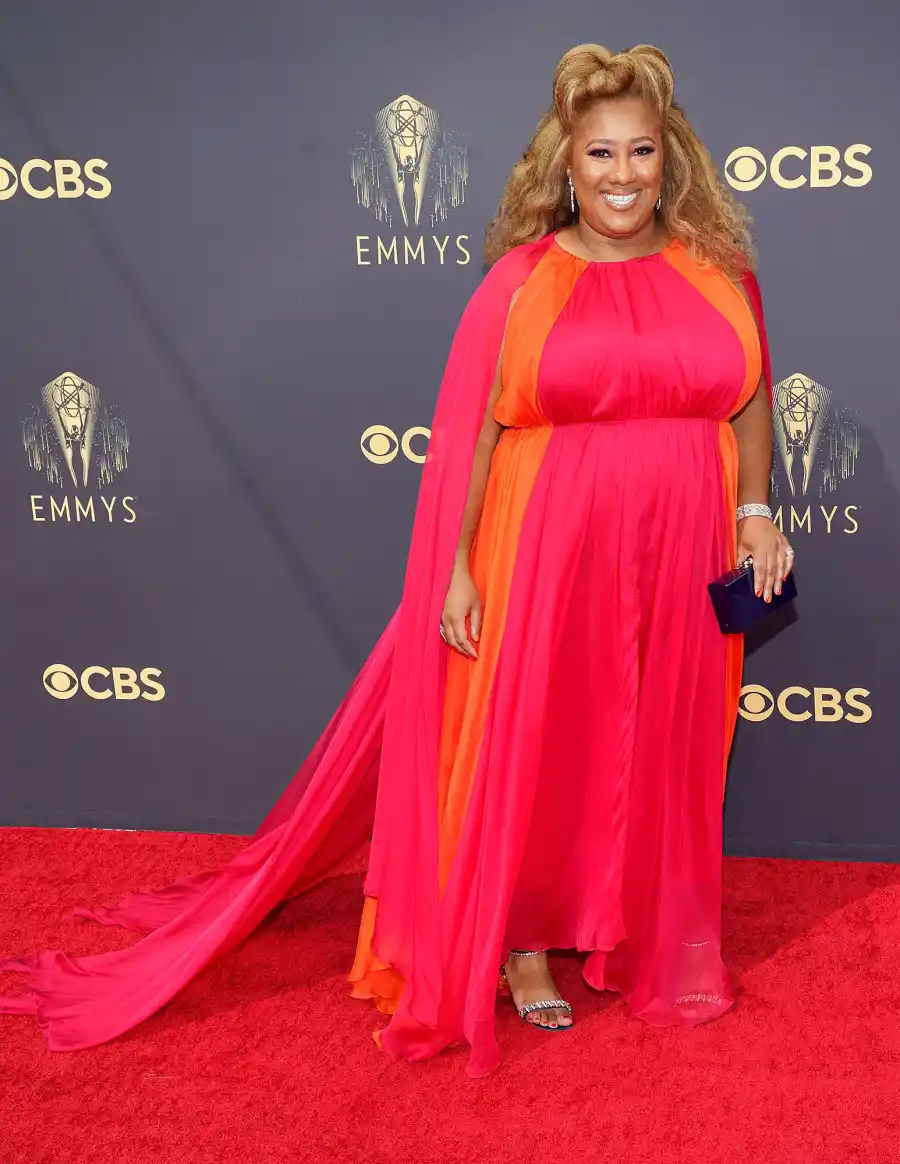 Ashley Nicole Black 73rd Primetime Emmy Awards Red Carpet Arrival 2021 Emmys