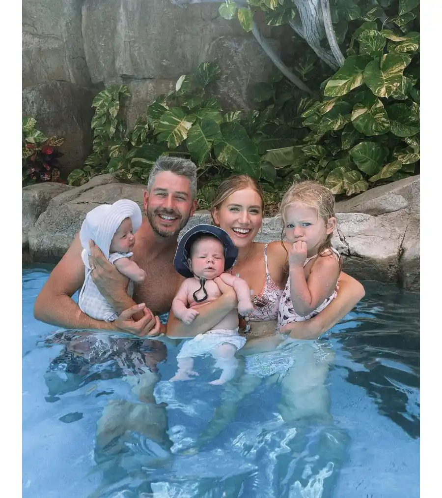 August 2021 Lauren Burnham and Arie Luyendyk Jr