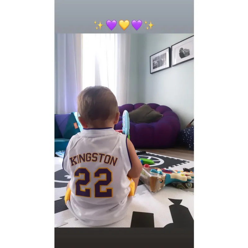 Billie Lourd Celebrates Son Kingston 1st Birthday