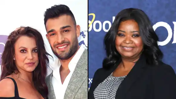 Britney Spears Fiance Sam Asghari Reacts to Octavia Spencer Apology for Prenup Joke