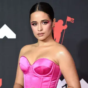 Camila Cabello Graphic VMAs Glam Is Thanks to All Drugstore Products MTV 2021 VMAs