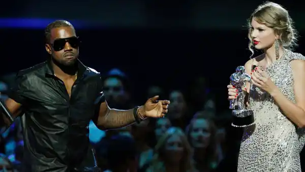 Celeb Feuds That Played Out VMAs Kanye West Taylor Swift Nicki Minaj Miley Cyrus
