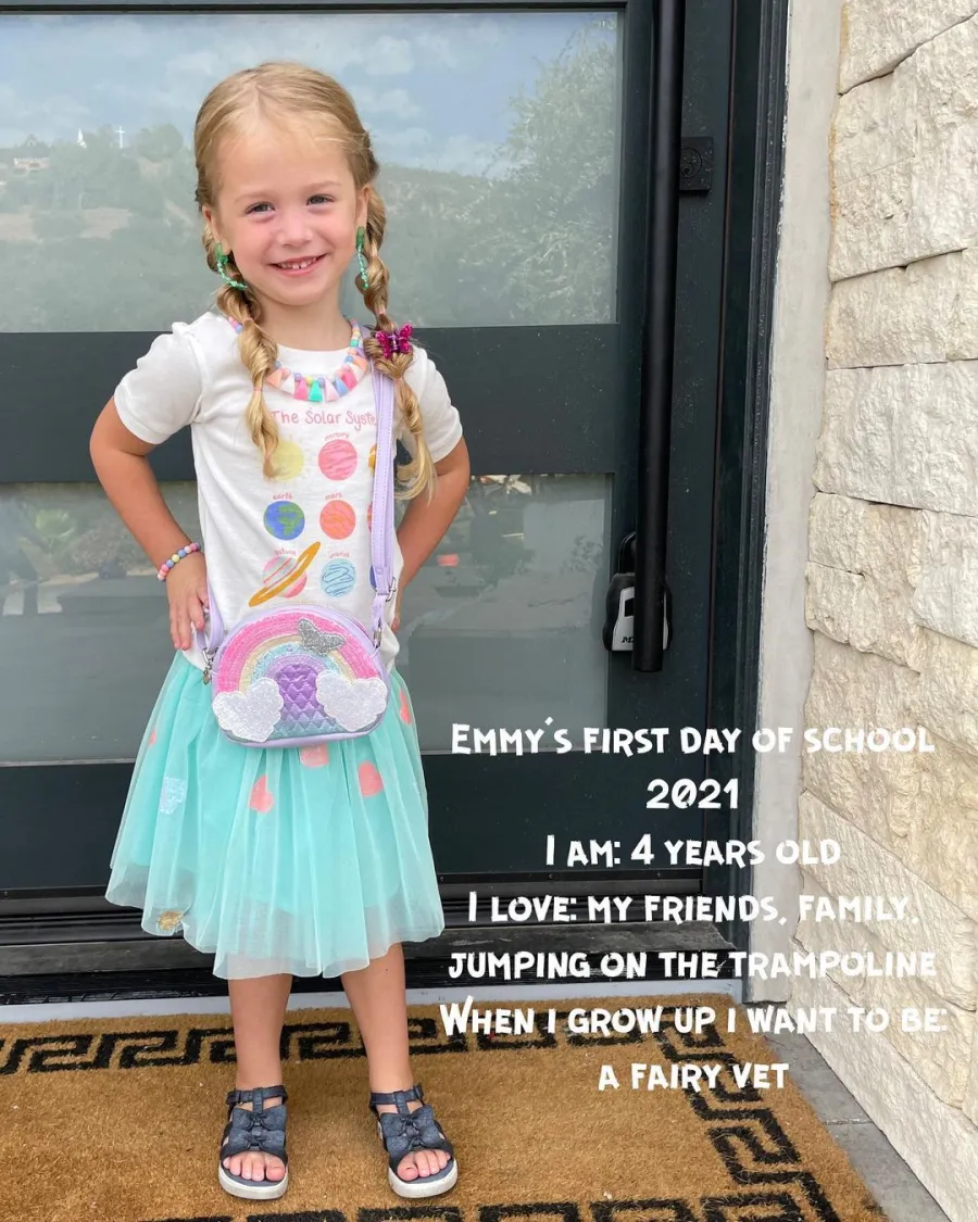 Celebrity Parents Share Their Kids' 2021 Back to School Photos Jade Roper