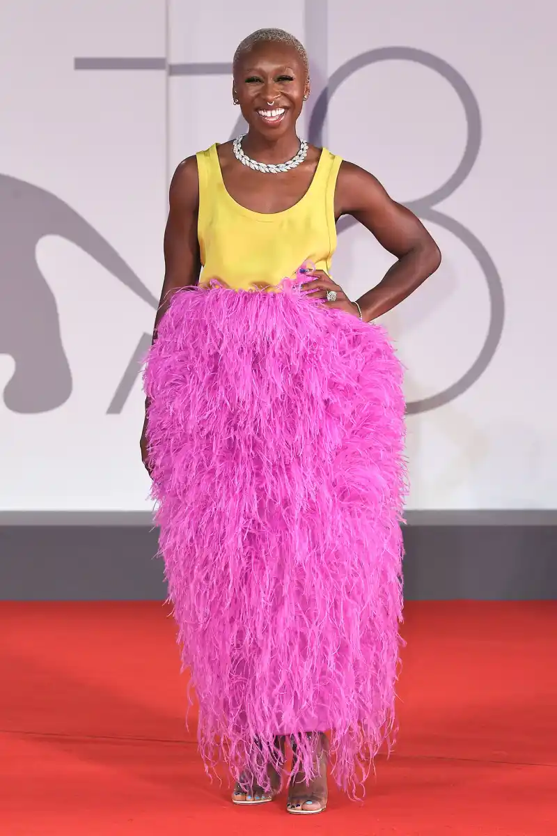 Cynthia Erivo Red Carpet Fashion From the 2021 Venice Film Festival