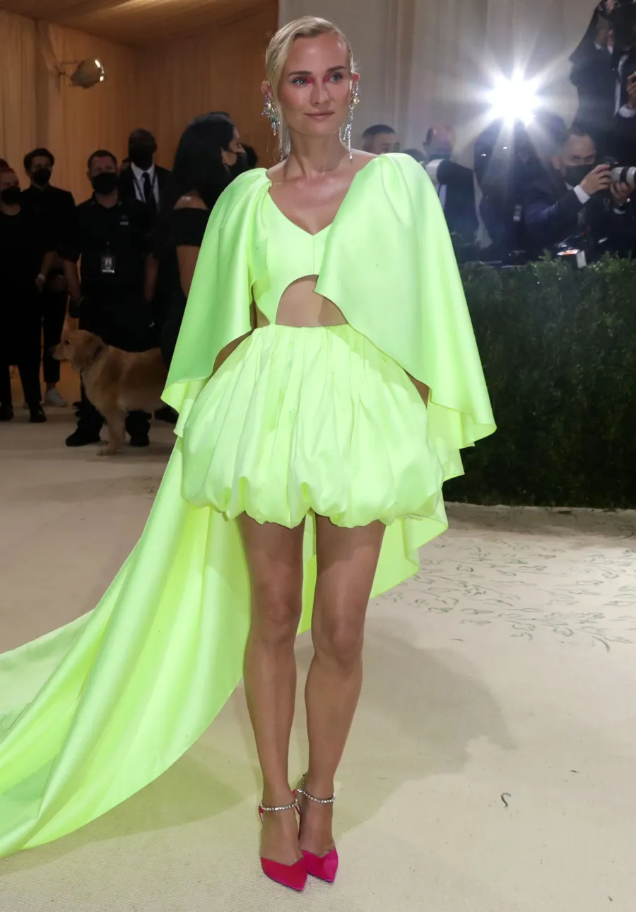 Diane Kruger Debuts Engagement Ring at Met Gala 2021 After Norman Reedus Proposal 2