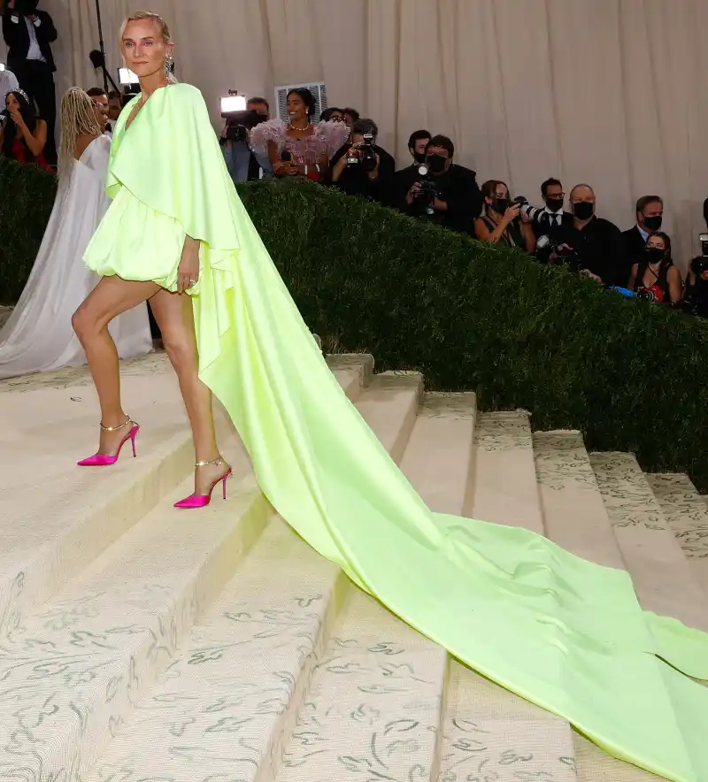 Diane Kruger Debuts Engagement Ring at Met Gala 2021 After Norman Reedus Proposal 3