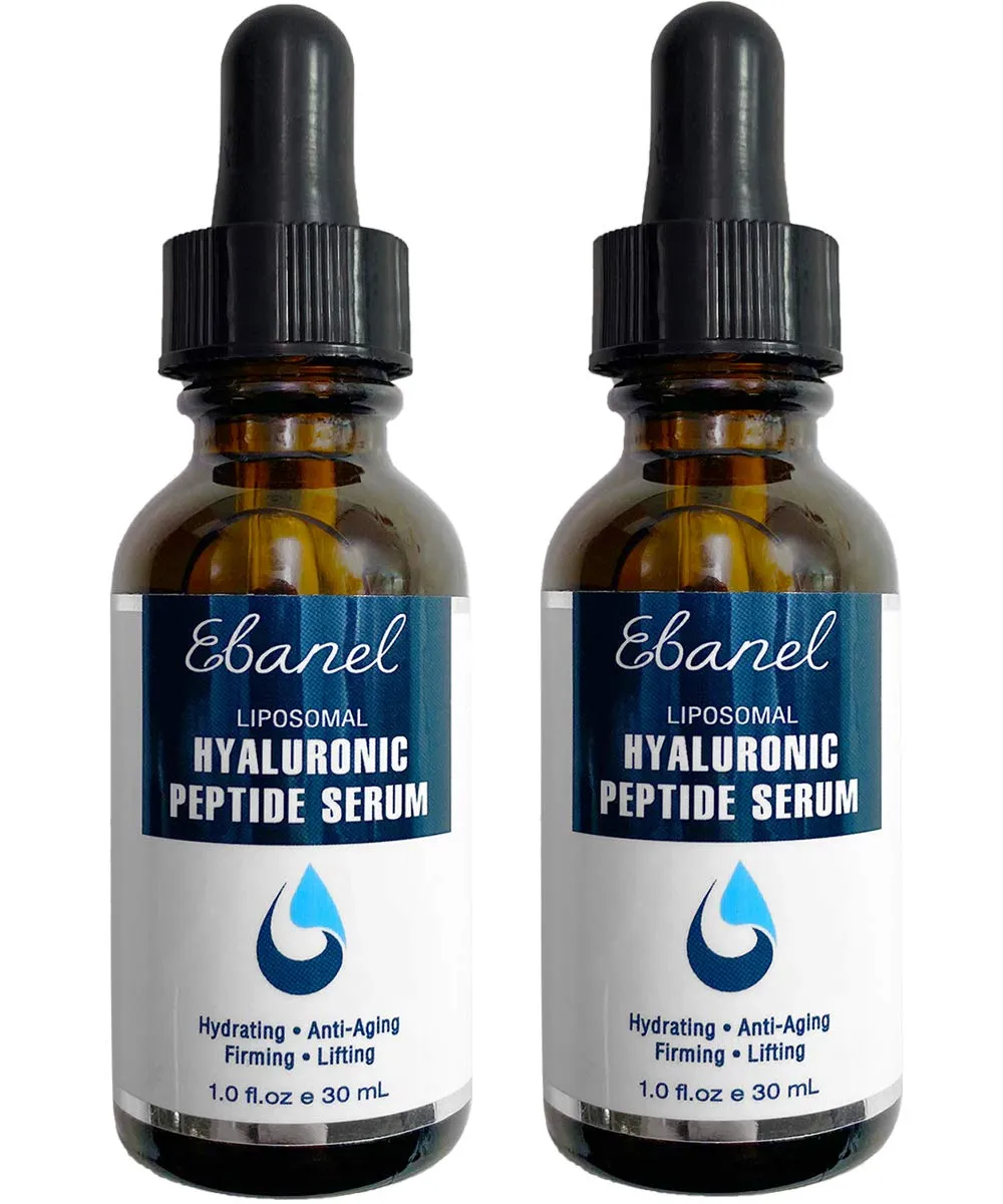 Ebanel Hyaluronic Acid Serum for Face with Peptides