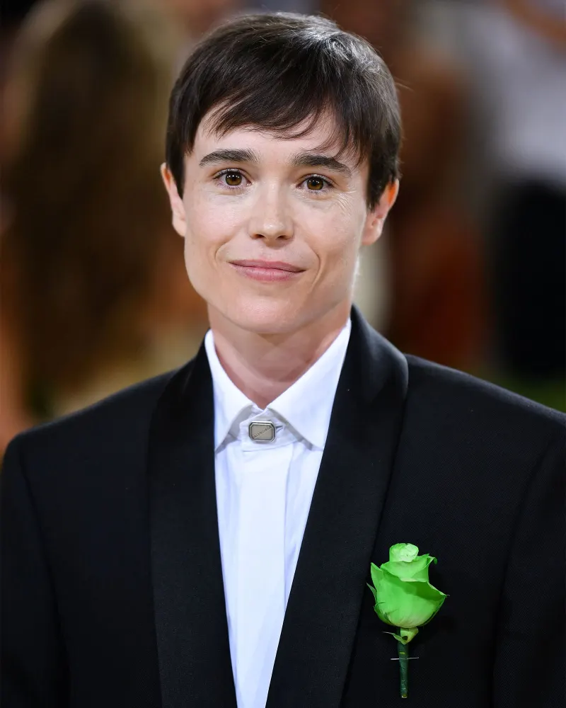 Met Gala 2021 Elliot Page Looks Dapper in All-Black on Met Gala Red Carpet: Photos