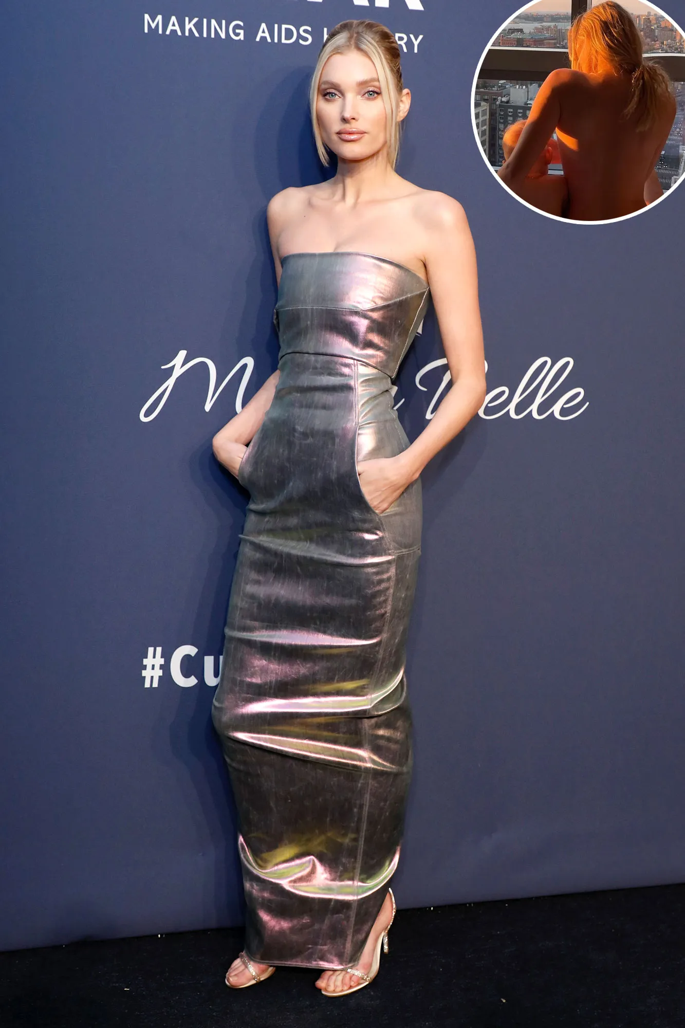 Elsa Hosk Defends Posting Nude Photos With Daughter Promo