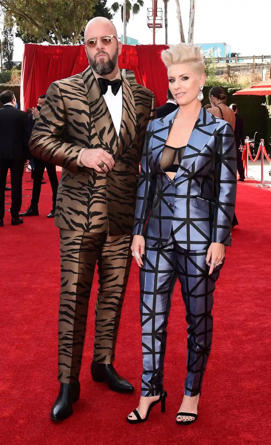 Emmys 2021 Couples Chris Sullivan Rachel Sullivan