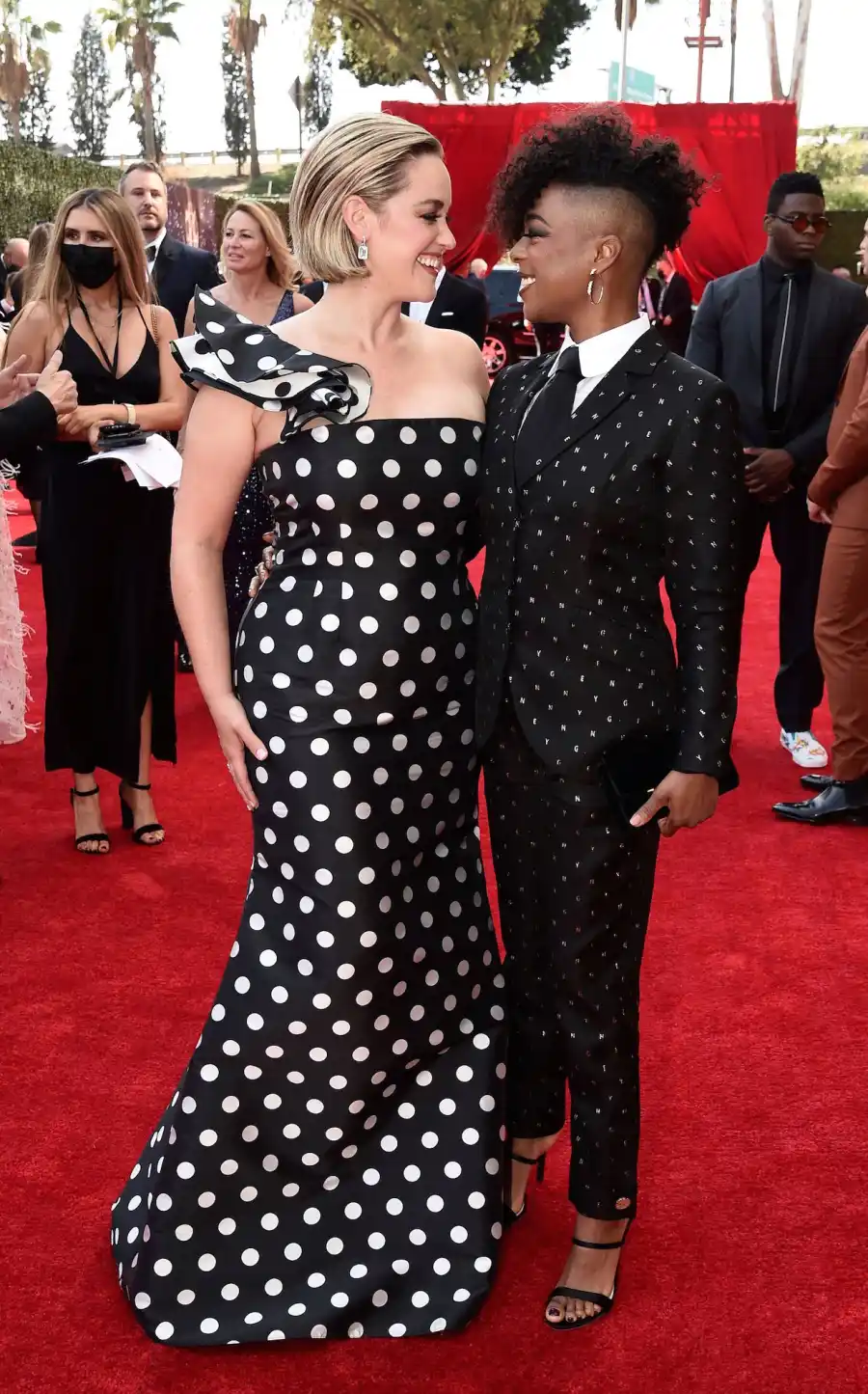 Emmys 2021 Couples Samira Wiley Lauren Morelli