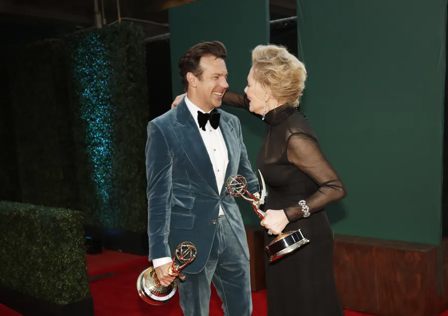 Emmys 2021 What You Didnt See on TV Jean Smart Jason Sudeikis