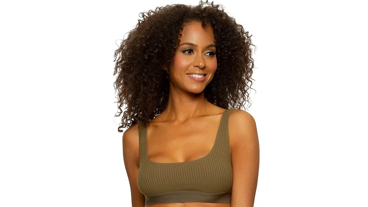 Felina Lurra Cotton Span Rib Bralette