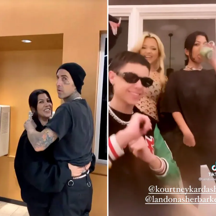 Gallery Update: Kourtney/Travis Bond With Each Other’s Kids