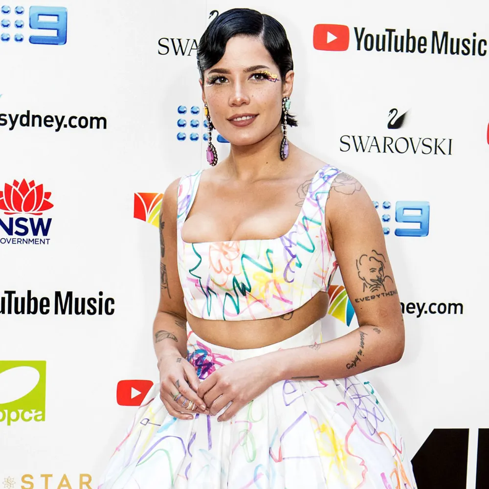 Halsey Shows 2 Month Old Ender Face 1st Time Best Birthday Gift