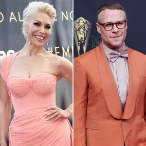 Hannah Waddingham Reacts Seth Rogen Mispronouncing Her Last Name Emmys 2021