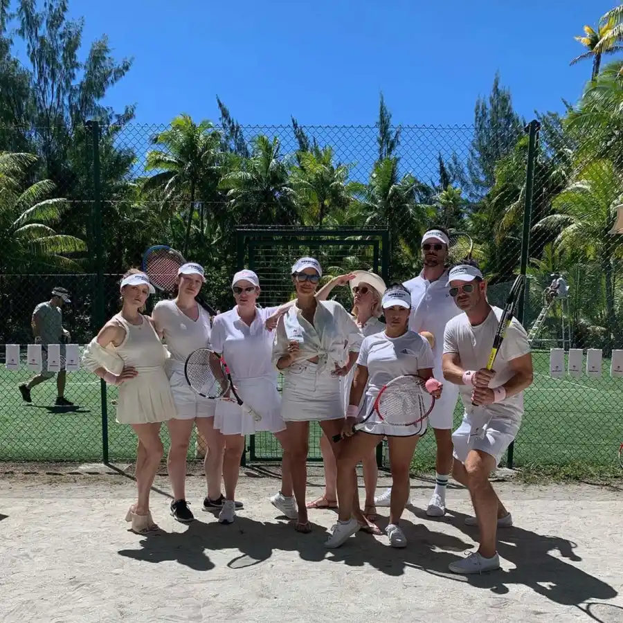 Inside Rebel Wilsons Tahiti Birthday Getaway With Pitch Perfect Pals Pics