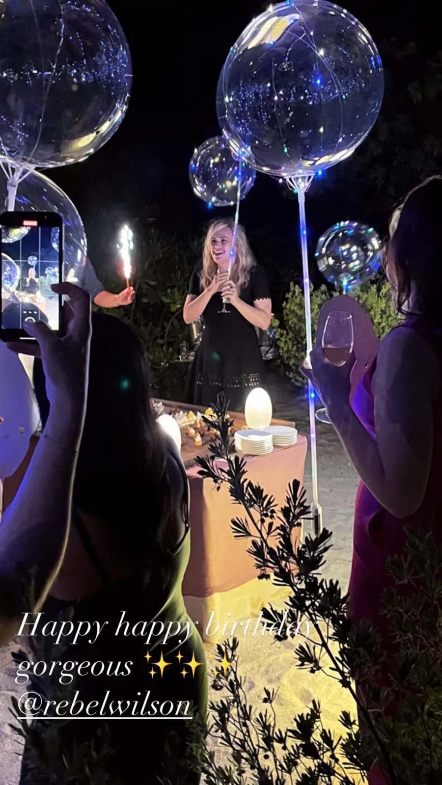 Inside Rebel Wilsons Tahiti Birthday Getaway With Pitch Perfect Pals Pics